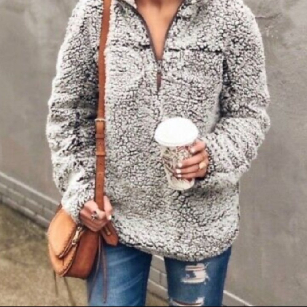 Thread And Supply Wubby Pullover In Charcoal - image 1